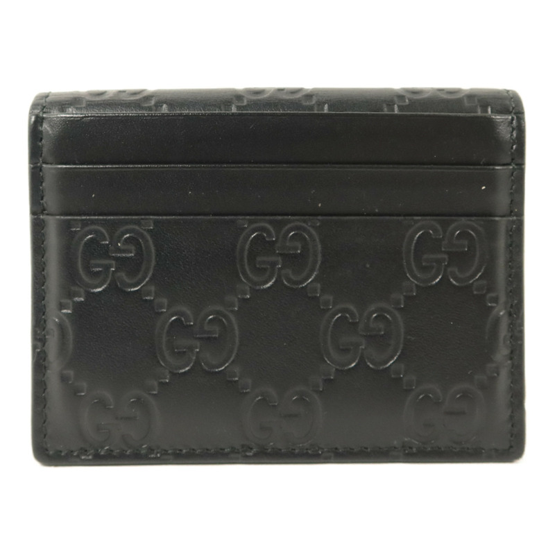 GUCCI 牛皮皮革Signature Card Case卡片套-1