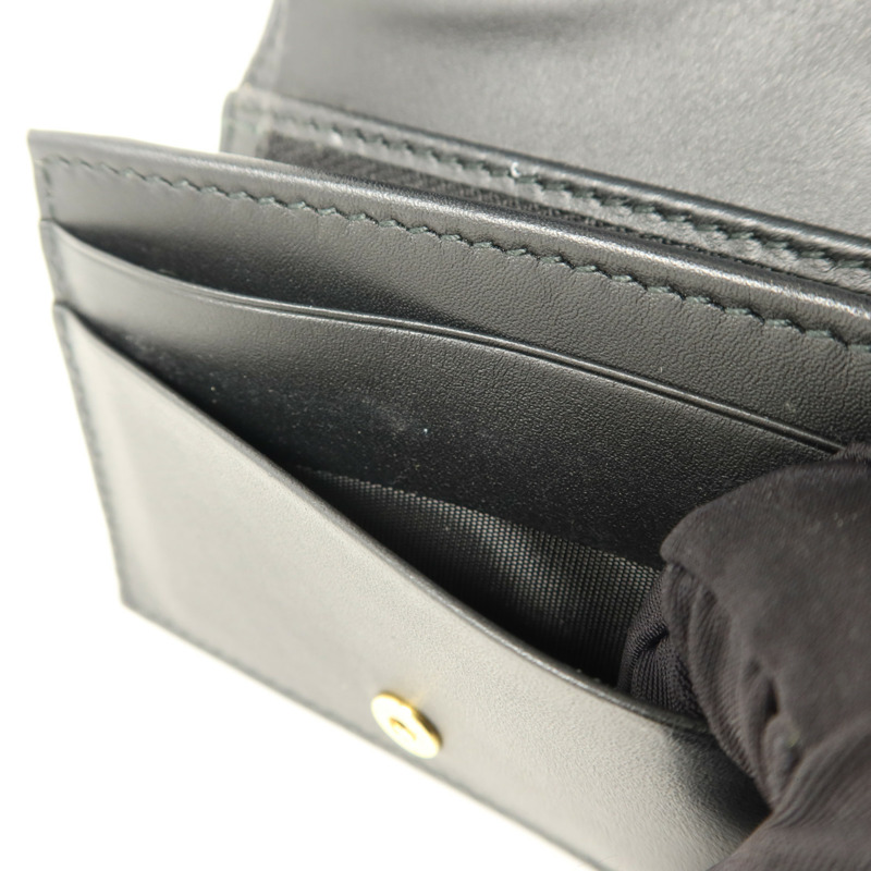 GUCCI 塗層帆布/牛皮皮革GG Supreme Bees Folded Wallet錢包-17