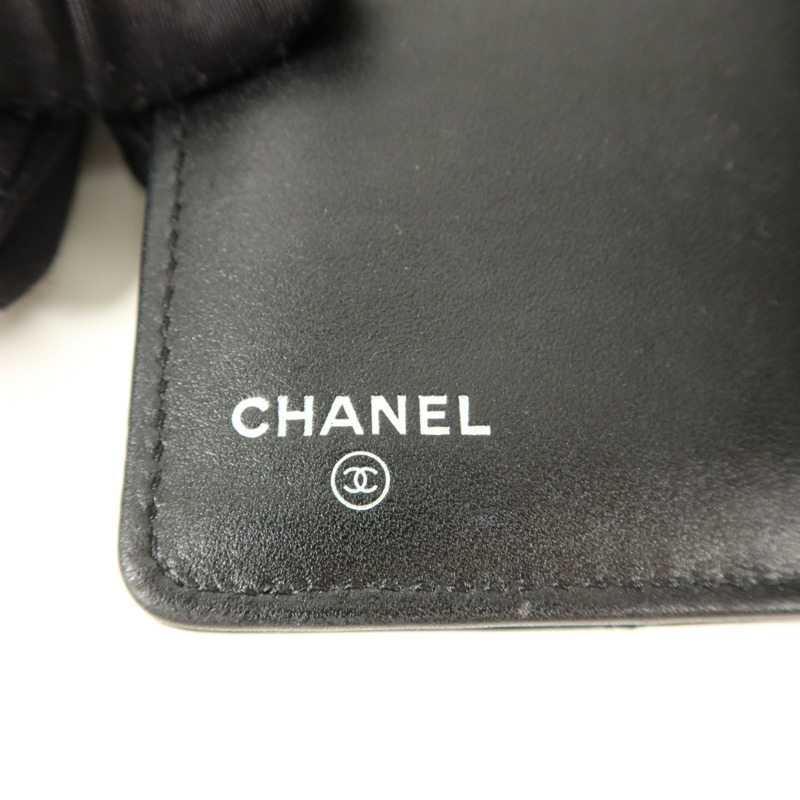 CHANEL 牛皮皮革Gabrielle Long Wallet長錢包-6