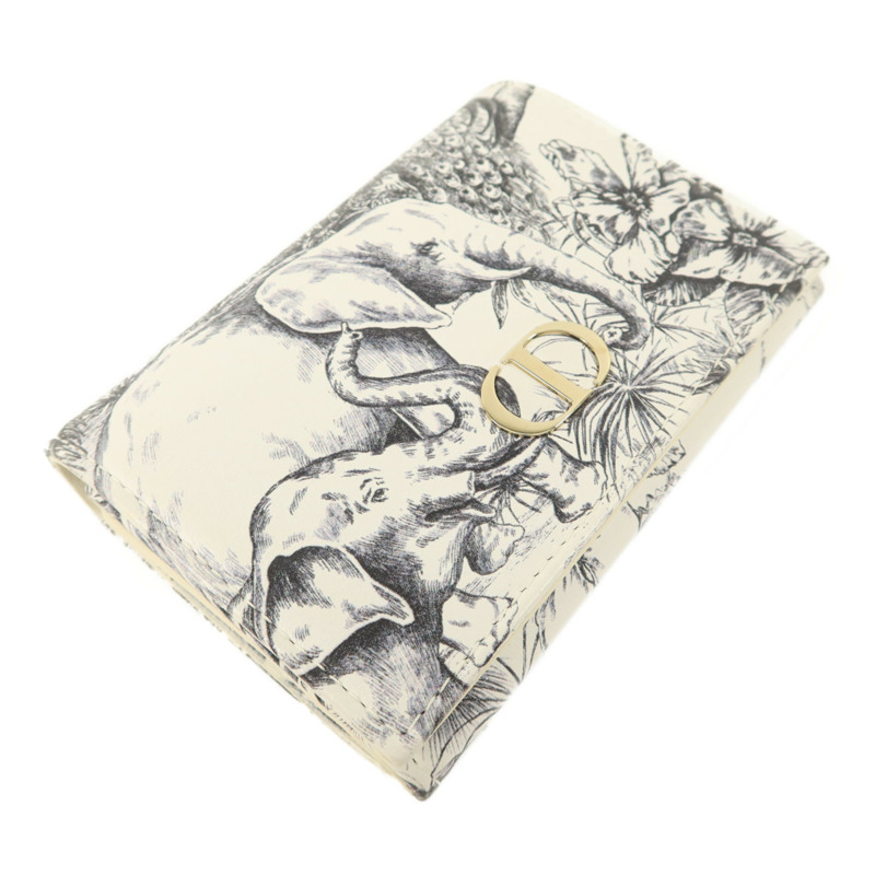 Dior 牛皮皮革Caro XS Wallet錢包-2