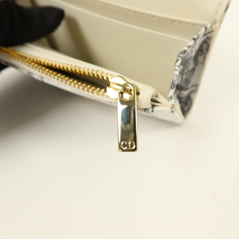 Dior 牛皮皮革Caro XS Wallet錢包-8