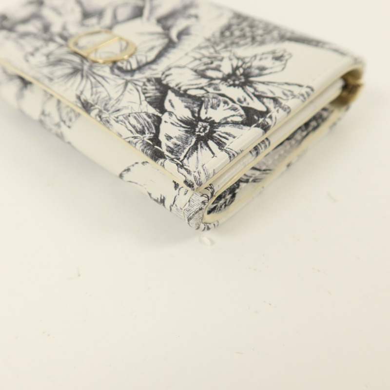 Dior 牛皮皮革Caro XS Wallet錢包-10