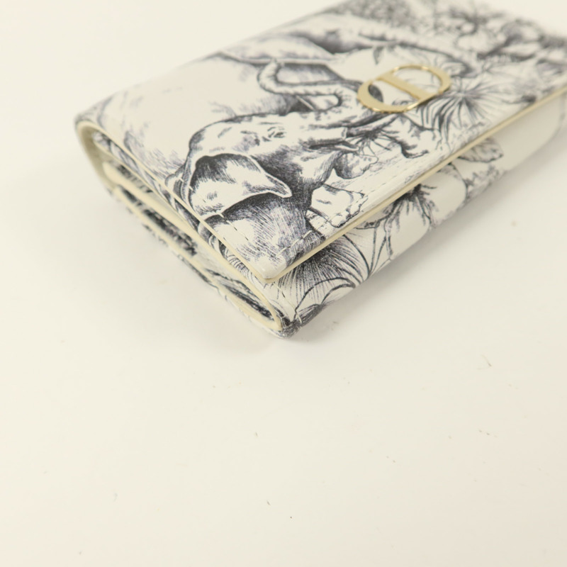 Dior 牛皮皮革Caro XS Wallet錢包-11