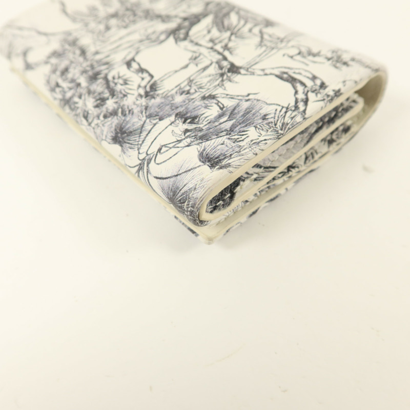 Dior 牛皮皮革Caro XS Wallet錢包-12