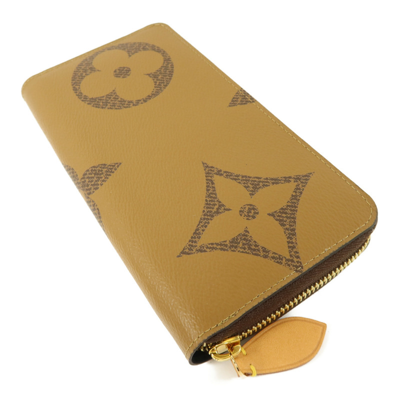 LOUIS VUITTON Monogram Giant Reverse Zipper Long Wallet長錢包-3