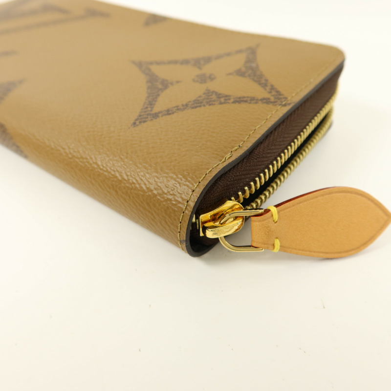 LOUIS VUITTON Monogram Giant Reverse Zipper Long Wallet長錢包-9