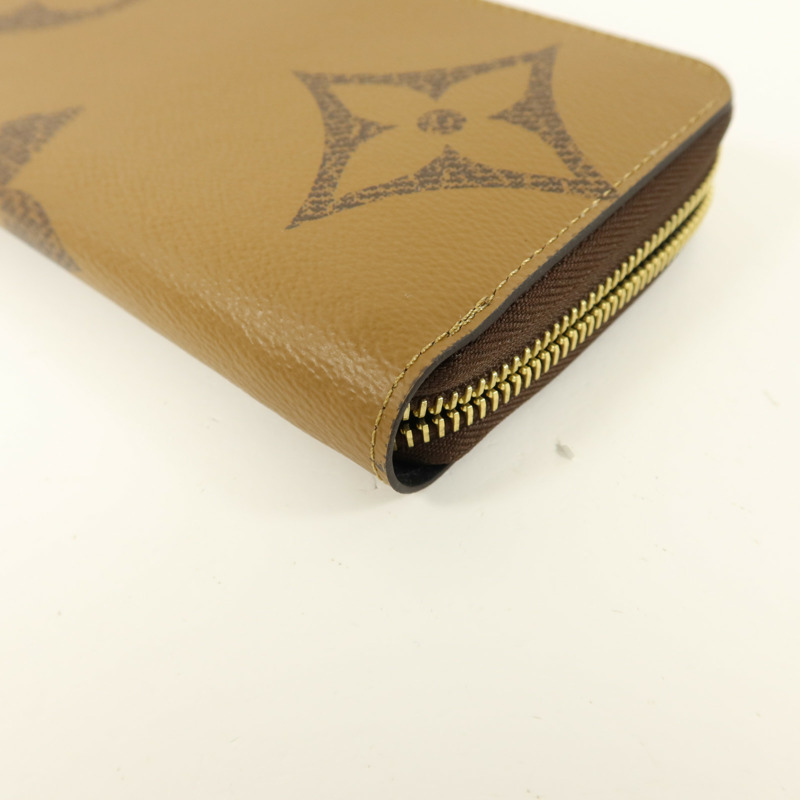 LOUIS VUITTON Monogram Giant Reverse Zipper Long Wallet長錢包-11