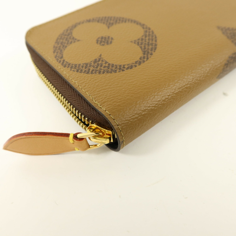 LOUIS VUITTON Monogram Giant Reverse Zipper Long Wallet長錢包-12