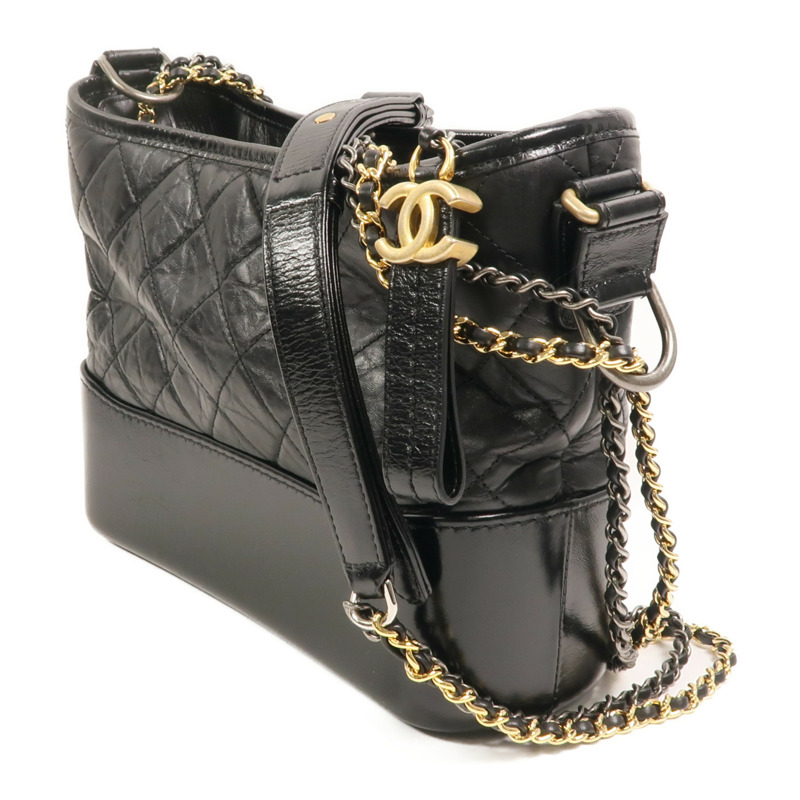 CHANEL 牛皮皮革Gabrielle Medium肩背袋-2