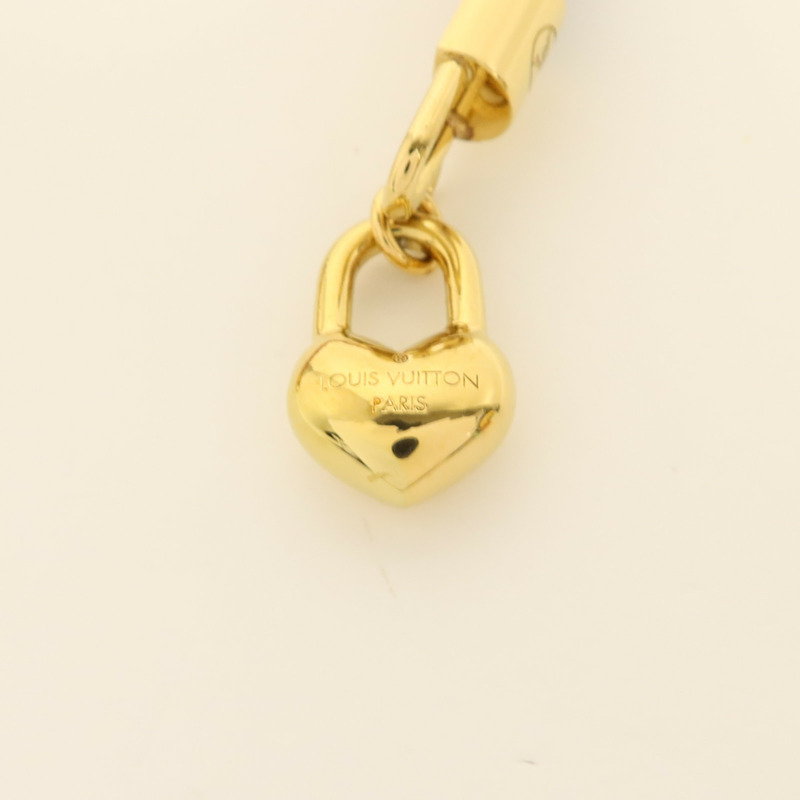 LOUIS VUITTON Monogram/金屬Crazy In Lock Bracelet手鏈-6
