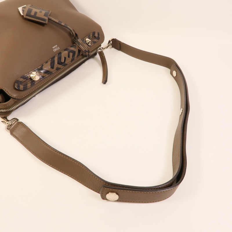 FENDI 牛皮皮革By The Way Medium手挽肩背兩用袋-4