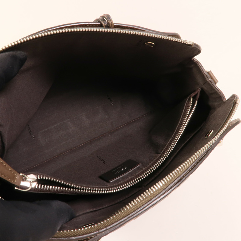 FENDI 牛皮皮革By The Way Medium手挽肩背兩用袋-5