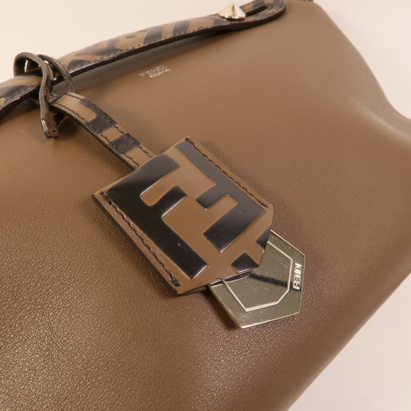 FENDI 牛皮皮革By The Way Medium手挽肩背兩用袋-6