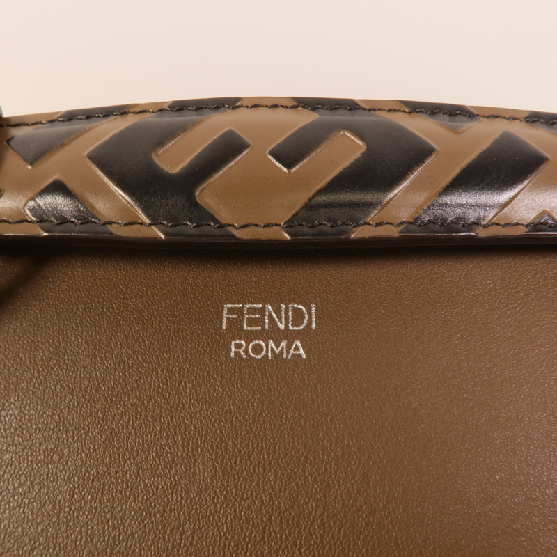 FENDI 牛皮皮革By The Way Medium手挽肩背兩用袋-7