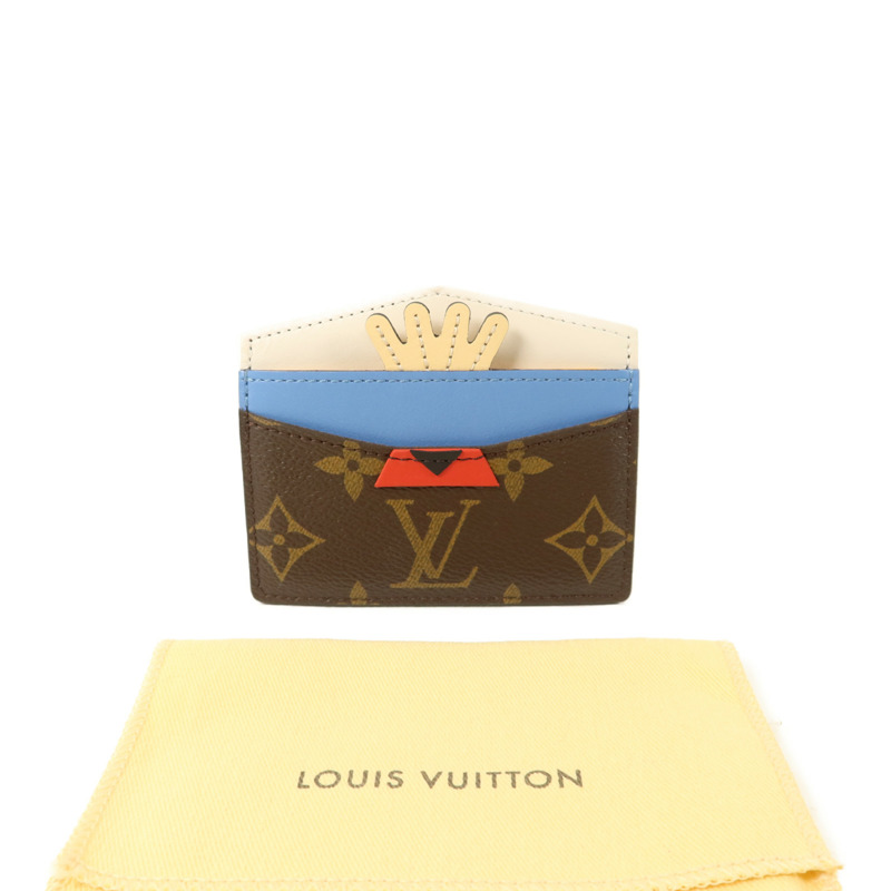 LOUIS VUITTON Monogram Tribal Mask Card Holder卡片套-7