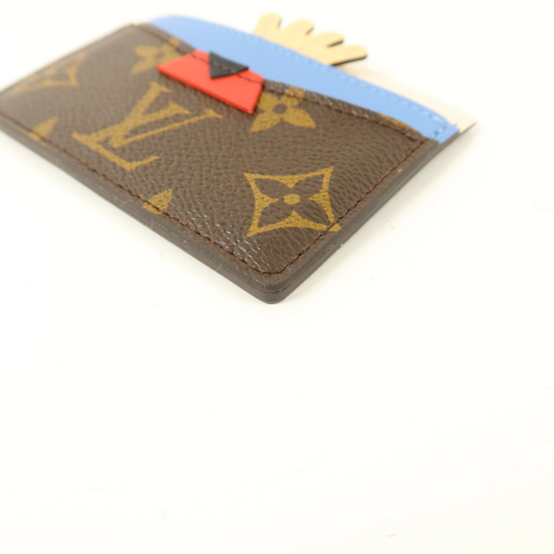 LOUIS VUITTON Monogram Tribal Mask Card Holder卡片套-8