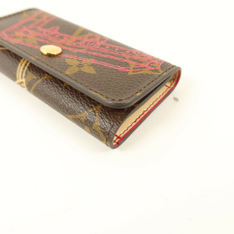 LOUIS VUITTON Monogram Multicles 4鑰匙包-10