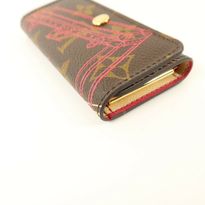 LOUIS VUITTON Monogram Multicles 4鑰匙包-15