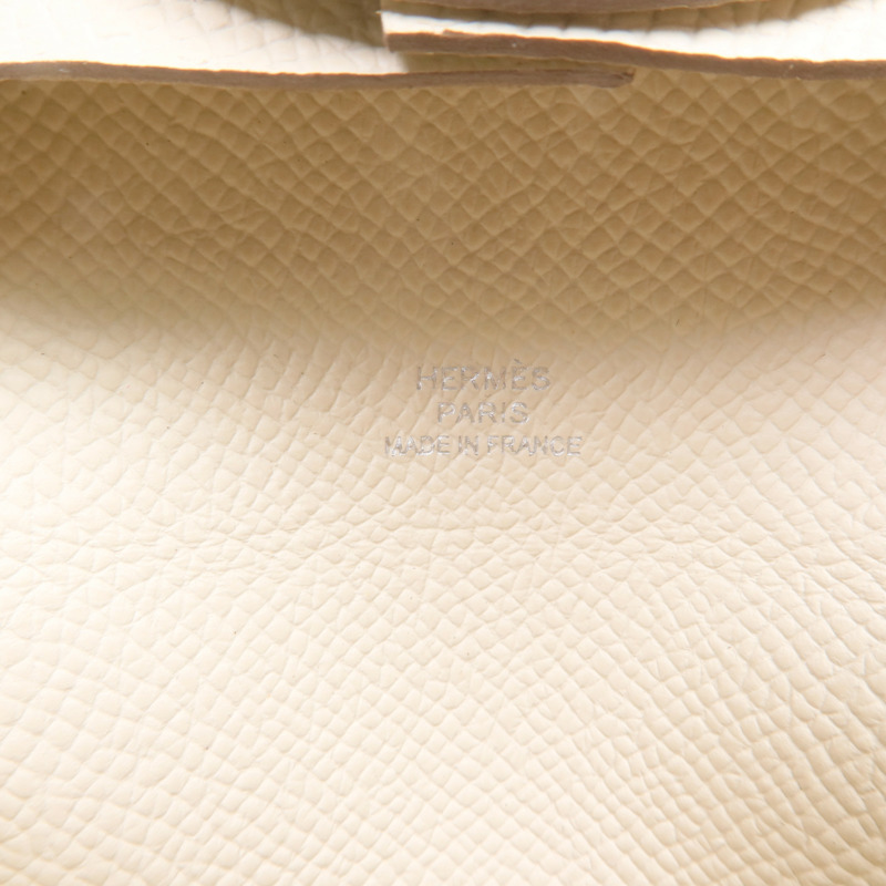HERMES Epsom皮革Bastia零錢包Nata-7