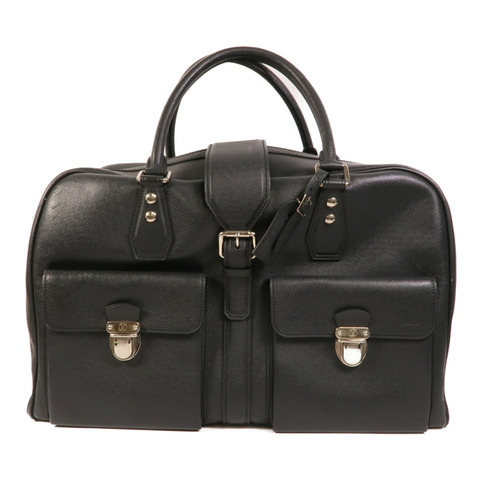 LOUIS VUITTON Taiga Ivan Travel Bag銀扣手挽袋