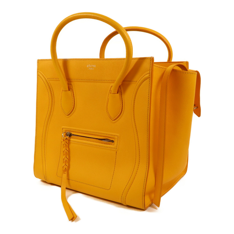 CELINE 牛皮皮革Medium Phantom Luggage手挽袋-2