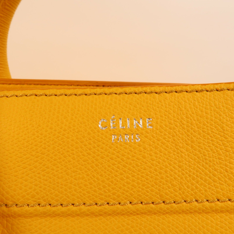 CELINE 牛皮皮革Medium Phantom Luggage手挽袋-6