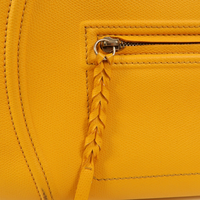 CELINE 牛皮皮革Medium Phantom Luggage手挽袋-7