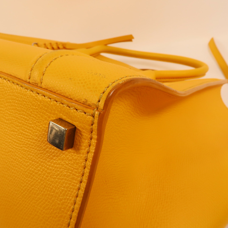 CELINE 牛皮皮革Medium Phantom Luggage手挽袋-11