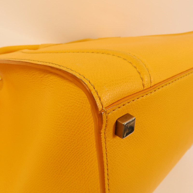 CELINE 牛皮皮革Medium Phantom Luggage手挽袋-12