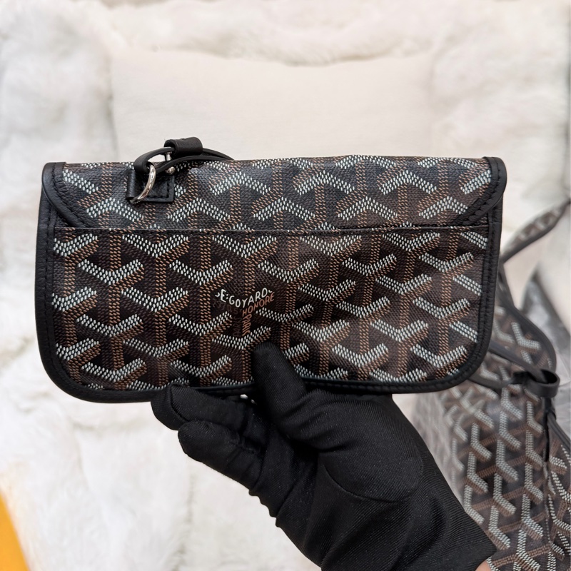 Goyard/ Saint Louis Tote PM/ 黑棕-4