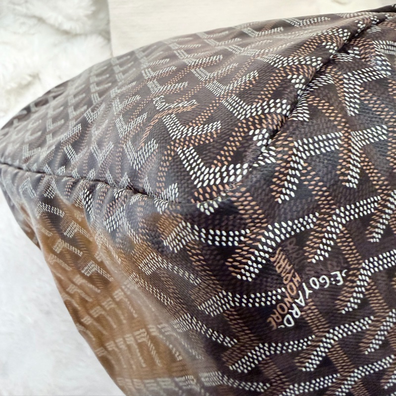Goyard/ Saint Louis Tote PM/ 黑棕-6