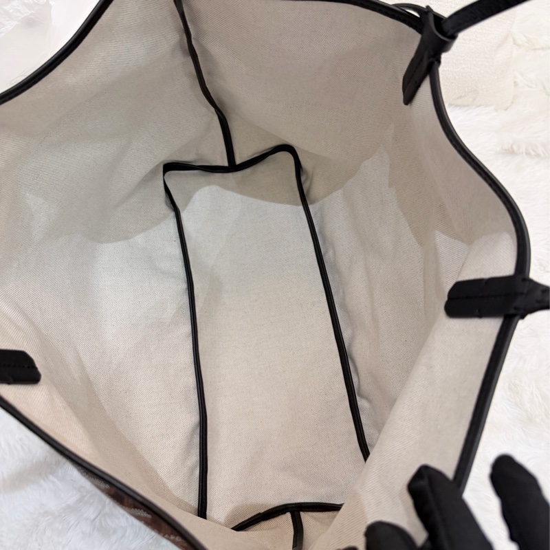 Goyard/ Saint Louis Tote PM/ 黑棕-15