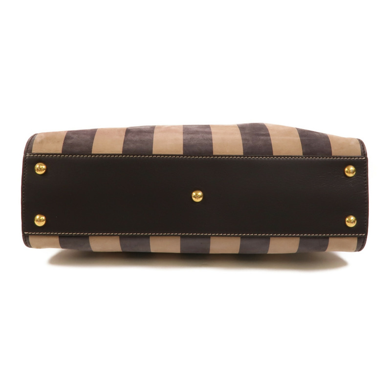 FENDI 牛皮皮革Peekaboo Iconic Medium手挽肩背兩用袋-3