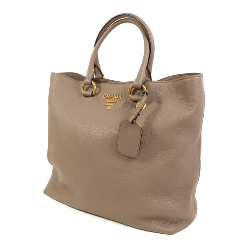 PRADA 牛皮皮革Vitello Phenix手挽肩背兩用袋-2