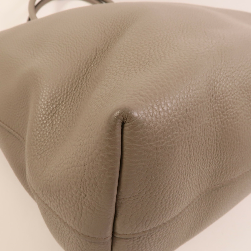 PRADA 牛皮皮革Vitello Phenix手挽肩背兩用袋-11