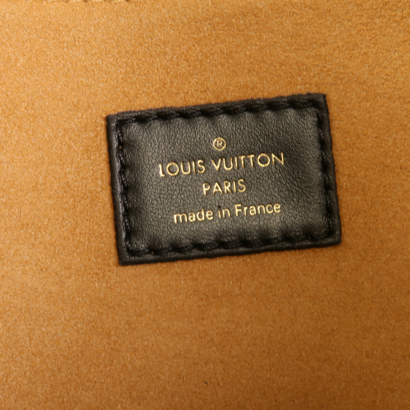 LOUIS VUITTON Monogram/牛皮皮革On My Side MM手挽袋-8