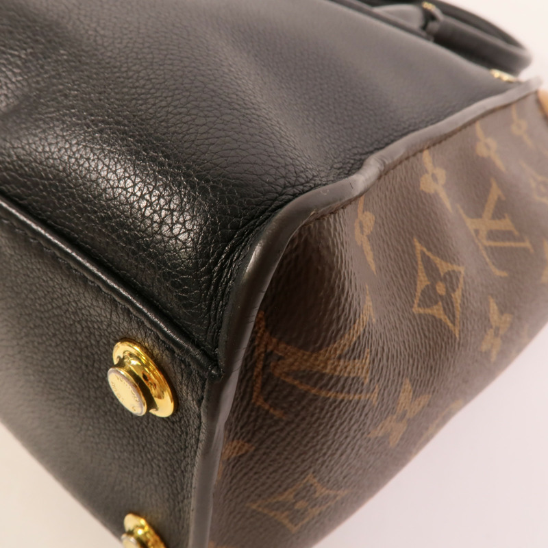 LOUIS VUITTON Monogram/牛皮皮革On My Side MM手挽袋-13
