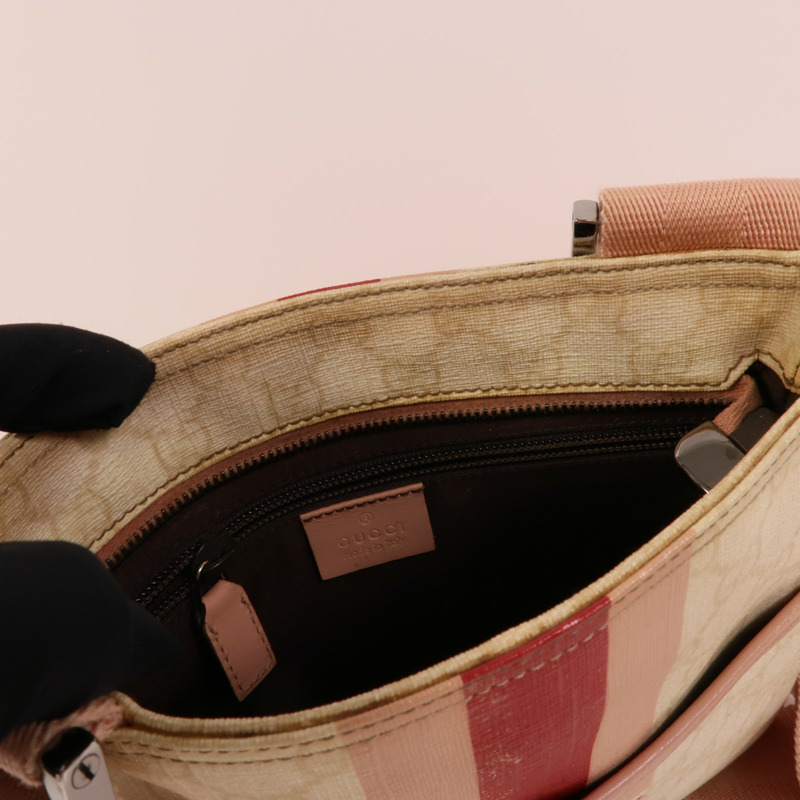 GUCCI 塗層帆布Joyline GG肩背袋-4