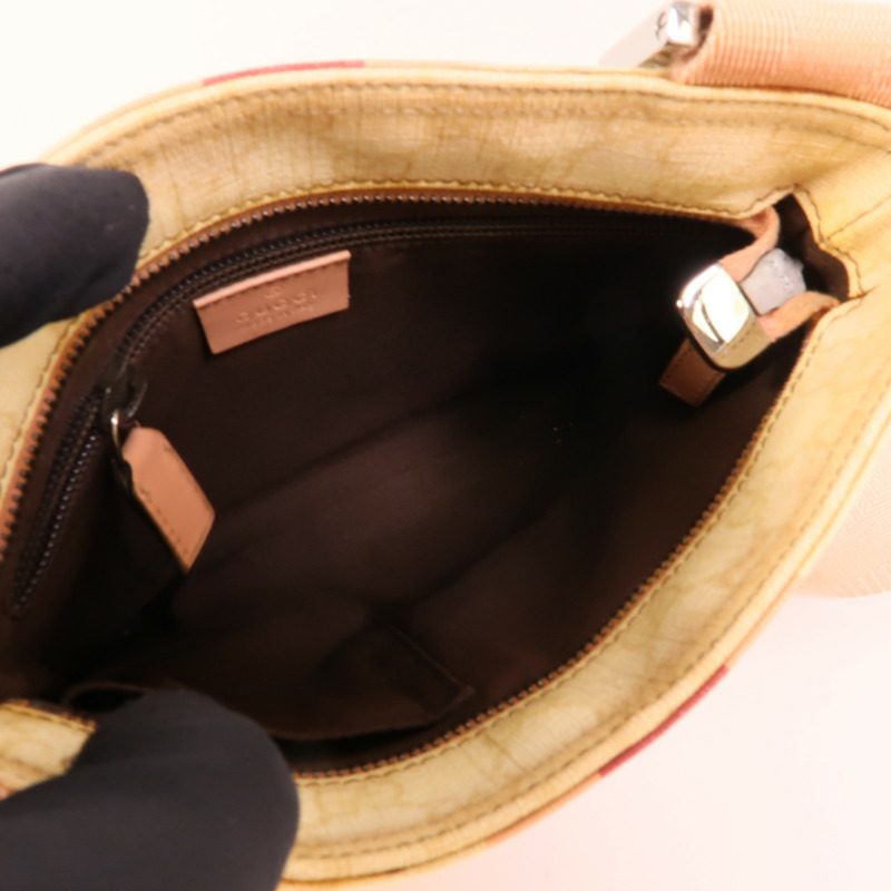 GUCCI 塗層帆布Joyline GG肩背袋-7