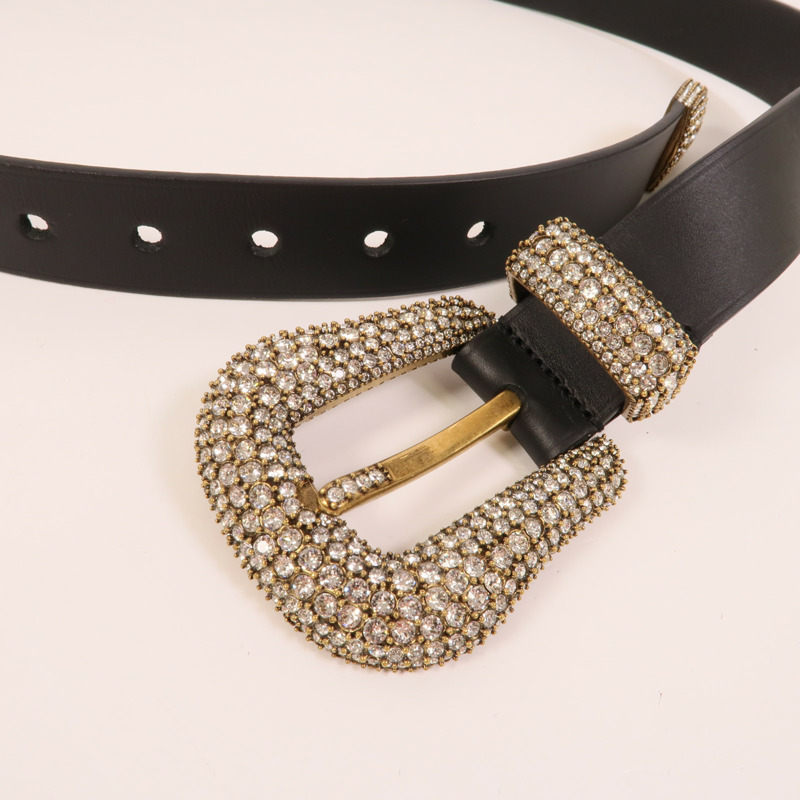 BALENCIAGA 牛皮皮革Belt皮帶-6