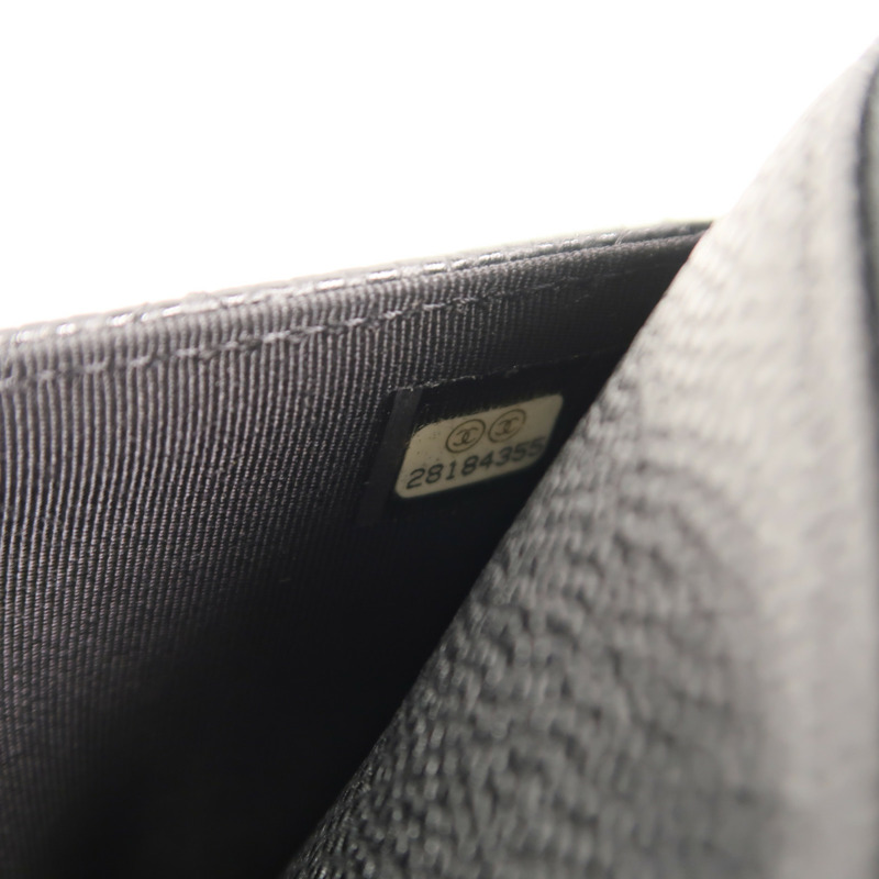 CHANEL 牛皮皮革WOC Wallet On Chain鏈帶肩背袋-7