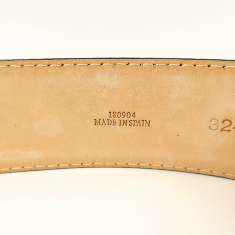 LOEWE 牛皮皮革Anagram Belt腰帶-6