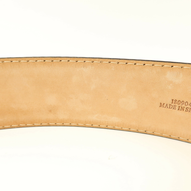 LOEWE 牛皮皮革Anagram Belt腰帶-11