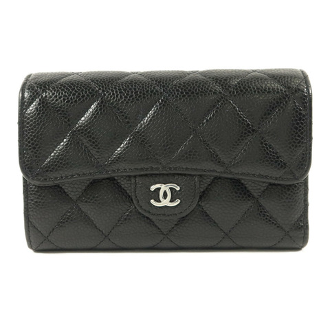 CHANEL 牛皮皮革Classic Medium Flap Wallet錢包