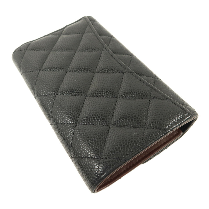 CHANEL 牛皮皮革Classic Medium Flap Wallet錢包-3