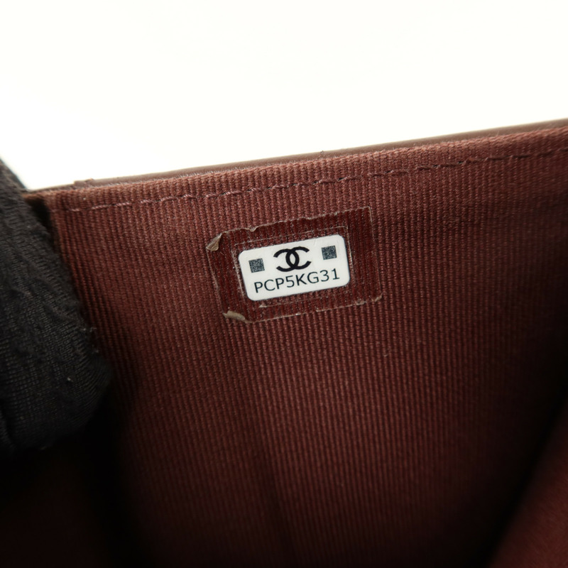 CHANEL 牛皮皮革Classic Medium Flap Wallet錢包-8