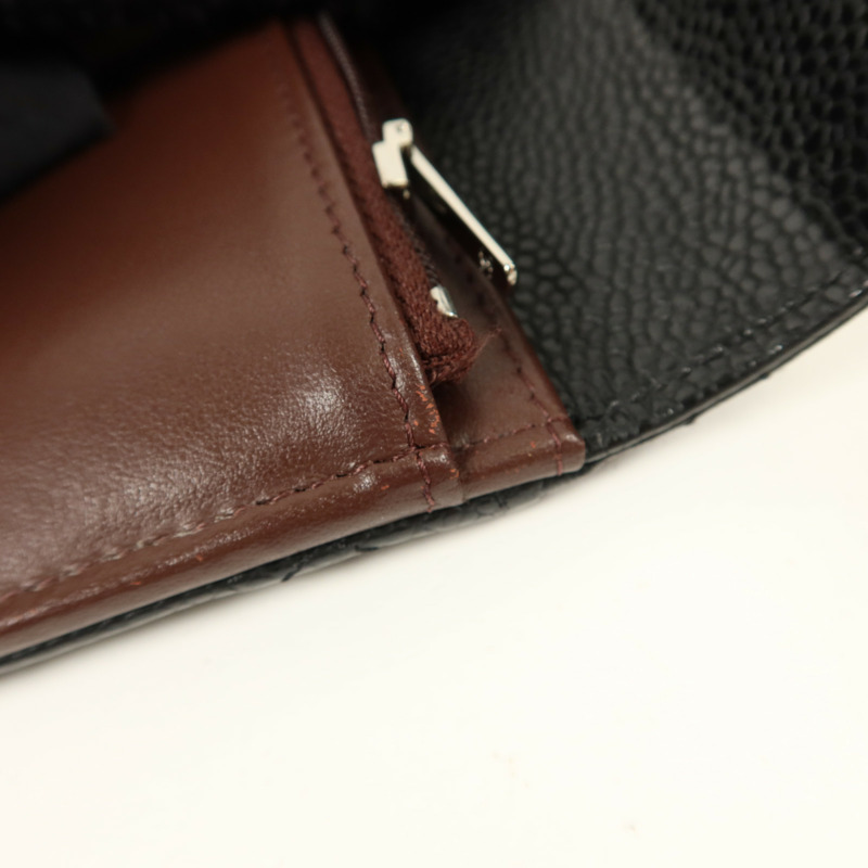 CHANEL 牛皮皮革Classic Medium Flap Wallet錢包-16