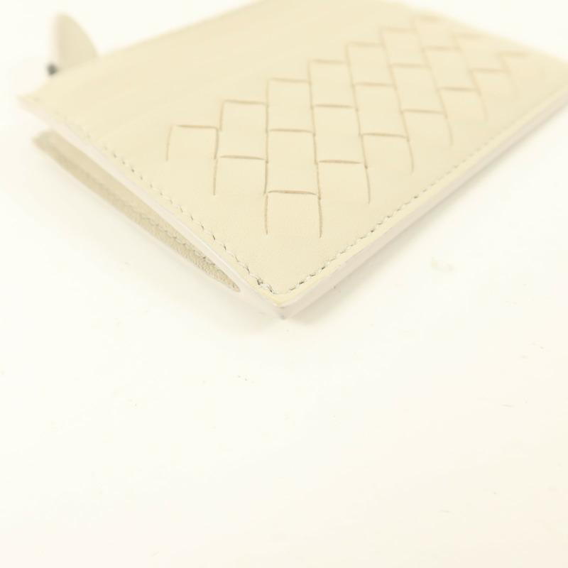 BOTTEGA VENETA 牛皮皮革Zipped Card Case卡片套-11