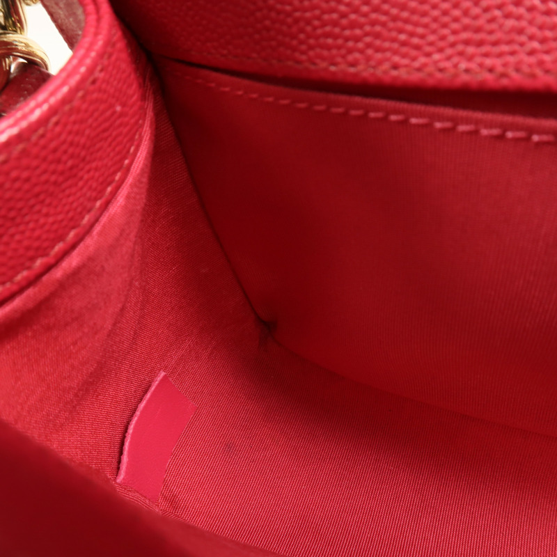 CHANEL 牛皮皮革Boy 25鏈帶肩背袋-15