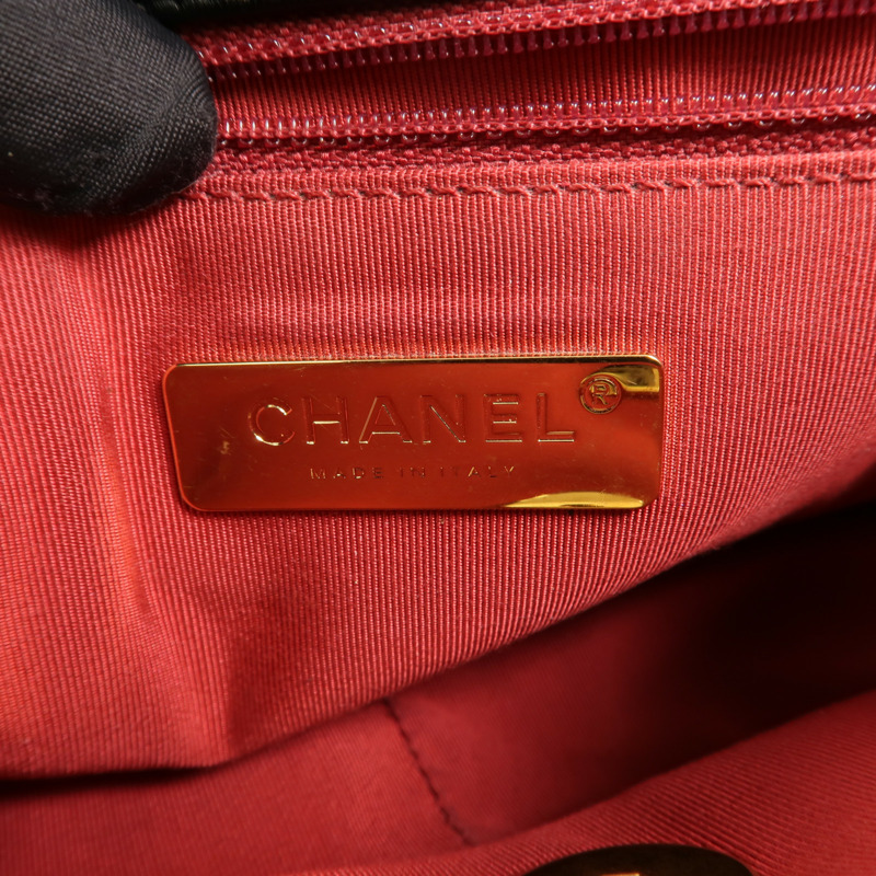 CHANEL 羊皮皮革C19 Small鏈帶手挽肩背兩用袋-5